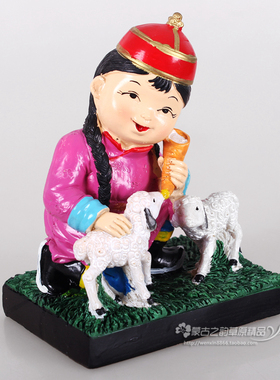 蒙古摆件桌面元素民族风工艺品