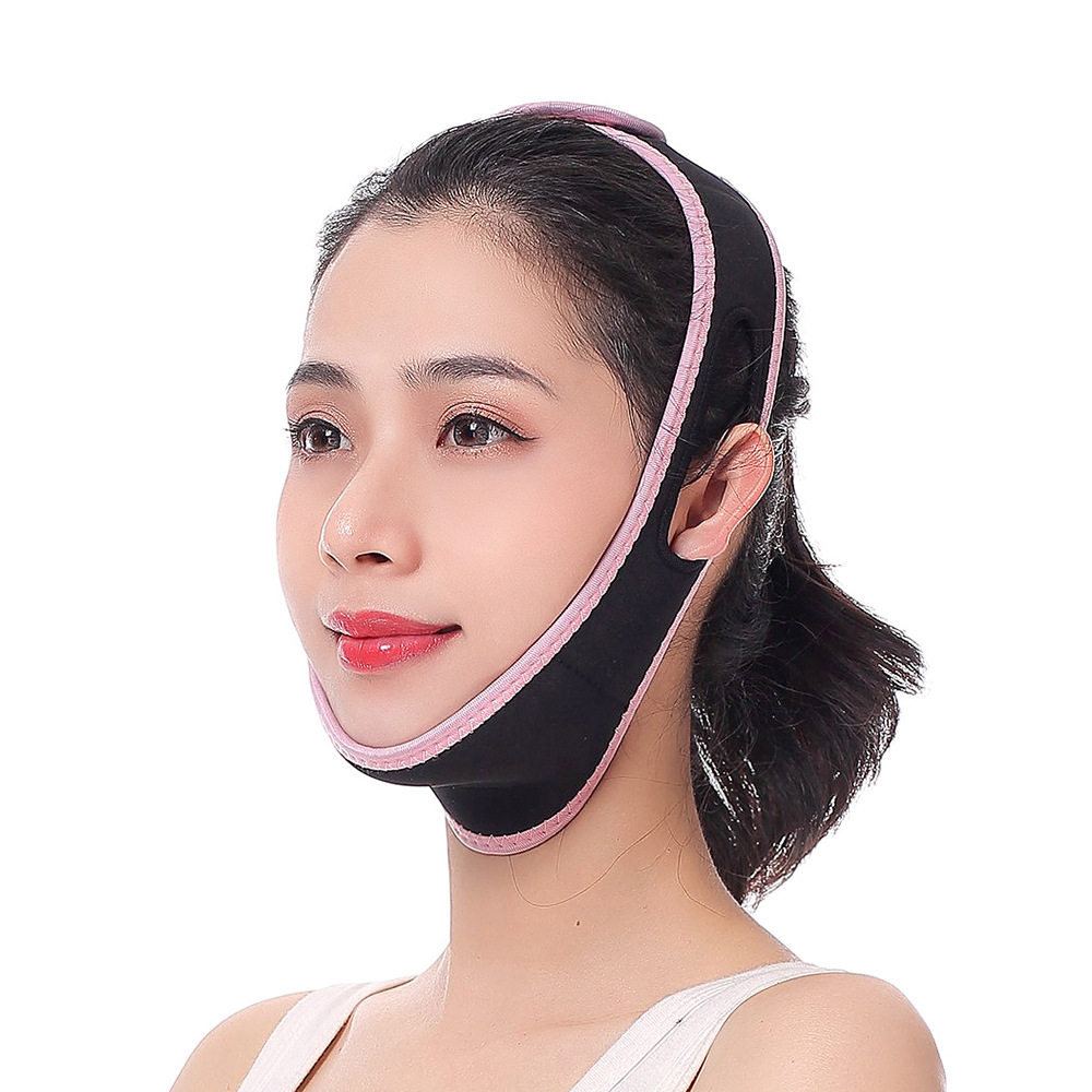 脸部按摩器夜间睡眠v脸仪 提拉双下巴v脸面罩小脸绷带v脸神器牌