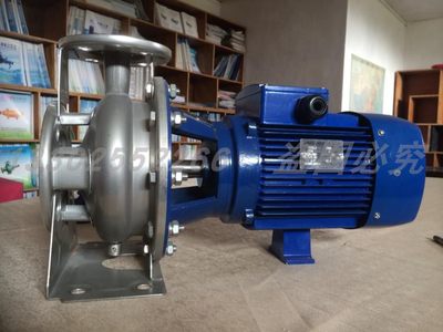 粤华泵GZA(S)50-32-125/1.1-P不锈钢离心泵业增压清洗喷淋水处理