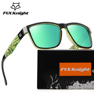 Fox knight 新款时尚偏光运动太阳镜户外骑行跑步防晒墨镜FK056