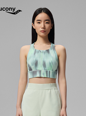 Saucony索康尼荒漠花园系列女款高强拉链BRA SA1259BA02L-PR215