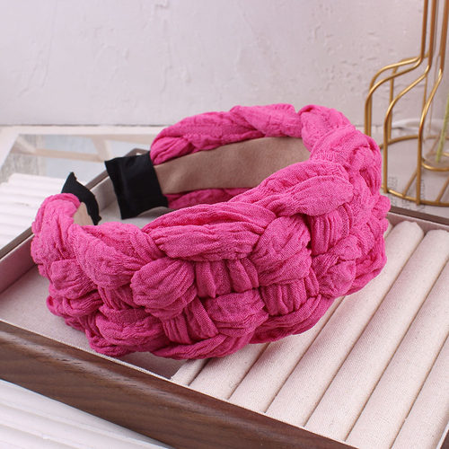 新款宽遮白发蓬松高颅顶发卡头饰