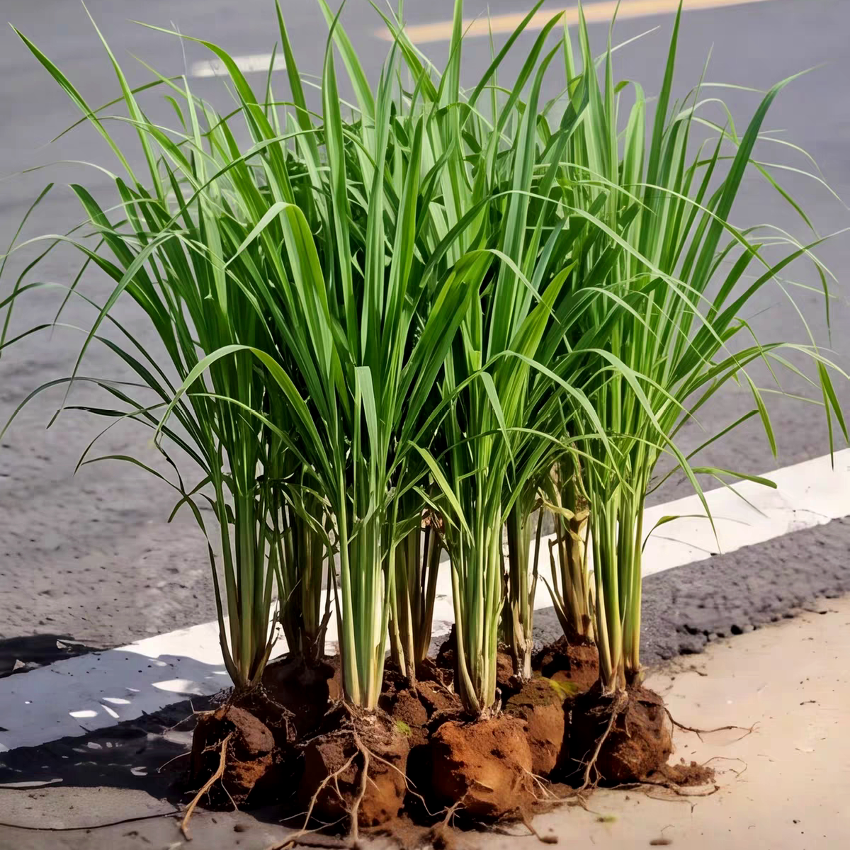 云南香茅草带根香草植物阳台庭院盆栽柠檬草可食用香辛料调味调料