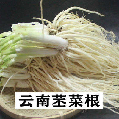 云南苤菜根现挖凉拌撇菜根新鲜嫩芽嫩根德宏大韭菜宽叶韭菜月子菜
