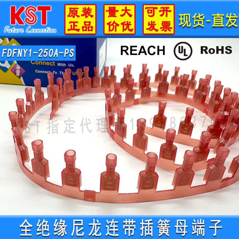 KST连带插簧端子FDFNY1-250A-PS