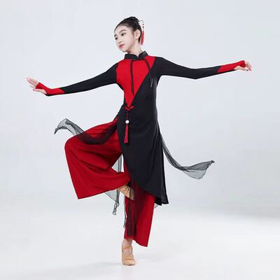 归途有风扇子演出服现代