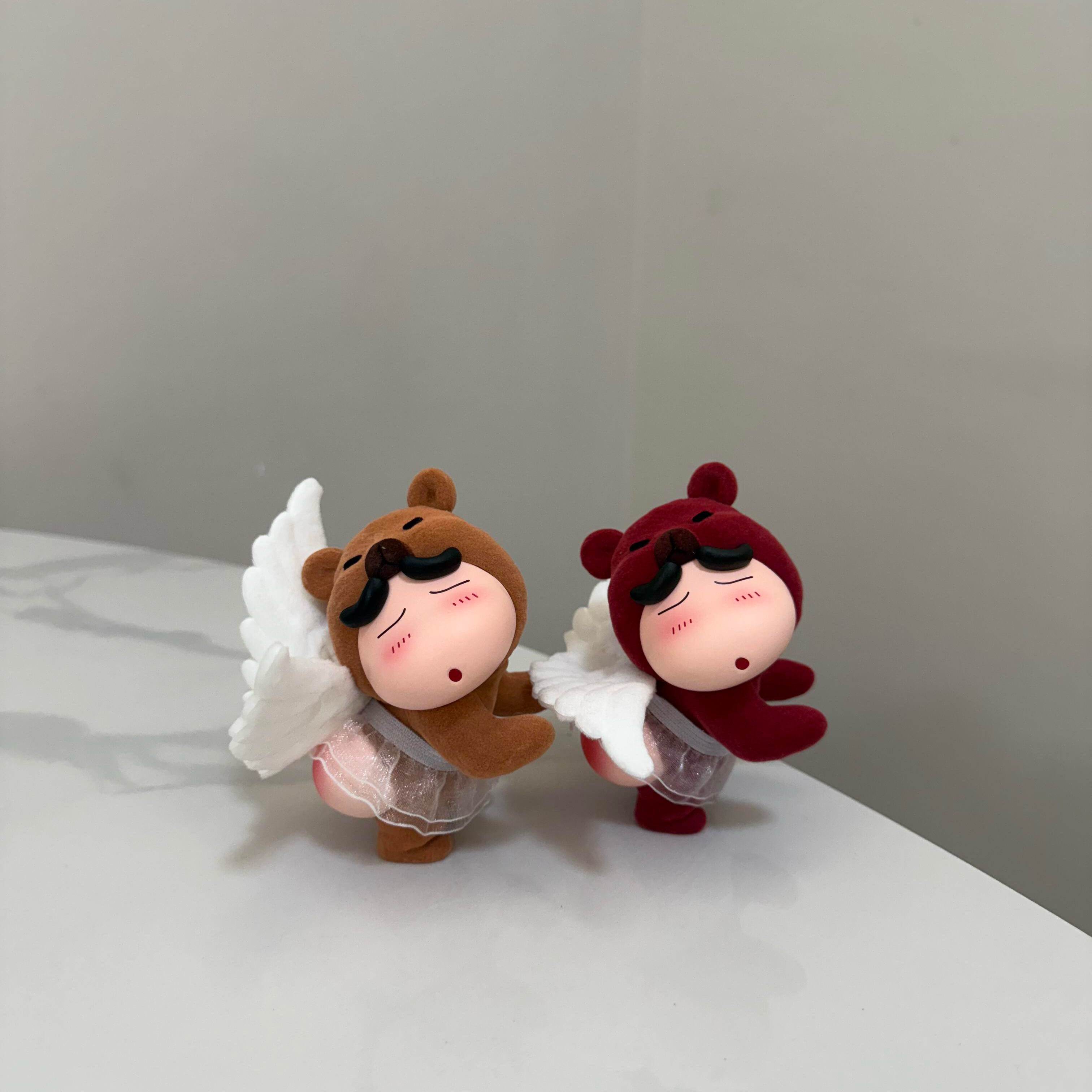 可爱蜡笔小新植绒屁屁熊公仔潮玩手办居家桌面装饰品礼物创意玩具