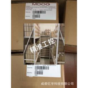 MOOG穆格伺服阀D661 G45JOAA6VSX2HA大量现货议价 4443C