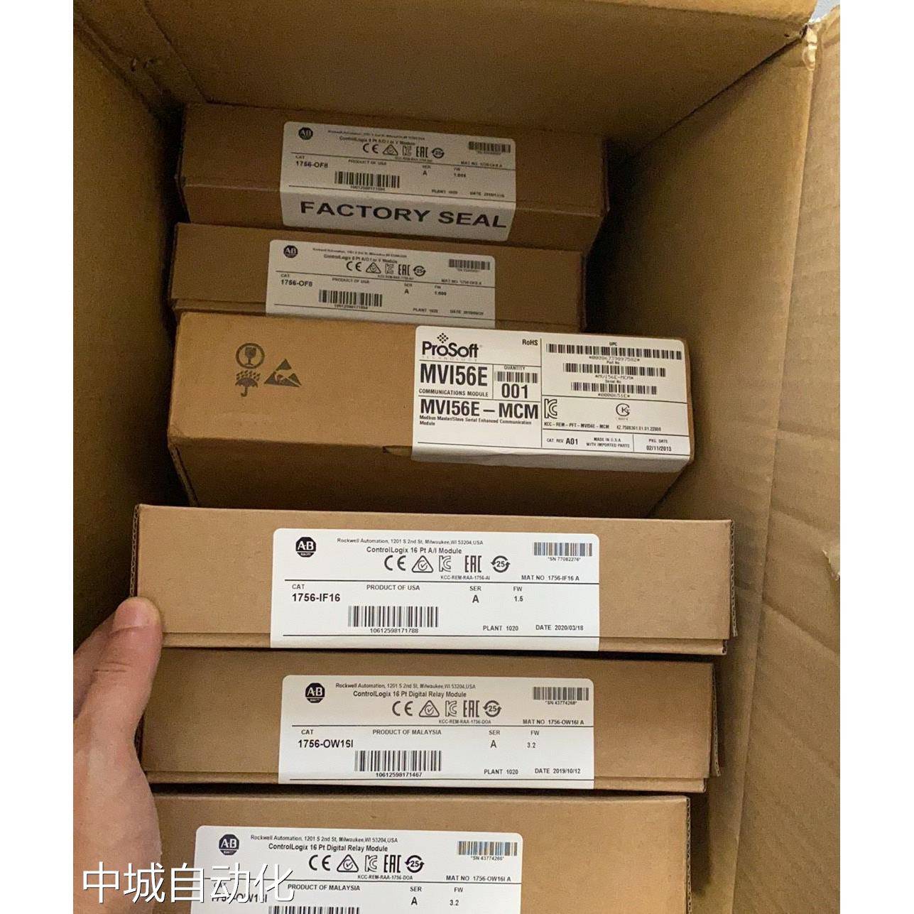全新AB罗克韦尔PLC模块1756-IB16IFK现货议价当日发议价