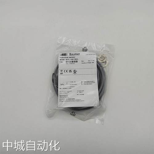 Bammer堡盟电感式接近开关IFFM 08P1701/O1S35L 12P1703/O2S35L议