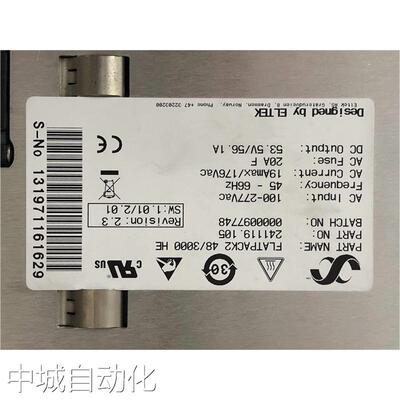 p议价易达ELTEK FLATPACK2 48/3000 HE 高效电源整流模块 241119.