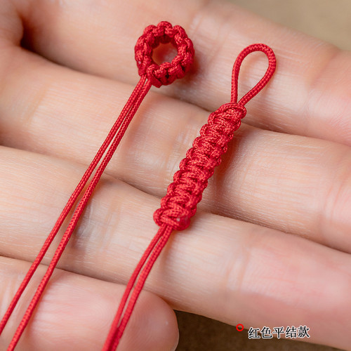 纯色平结拉圈手工编织绳加金diy活动拉环绑吊坠手链项链配件材料
