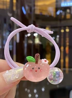 可爱水果海洋皮套高弹力耐用发圈