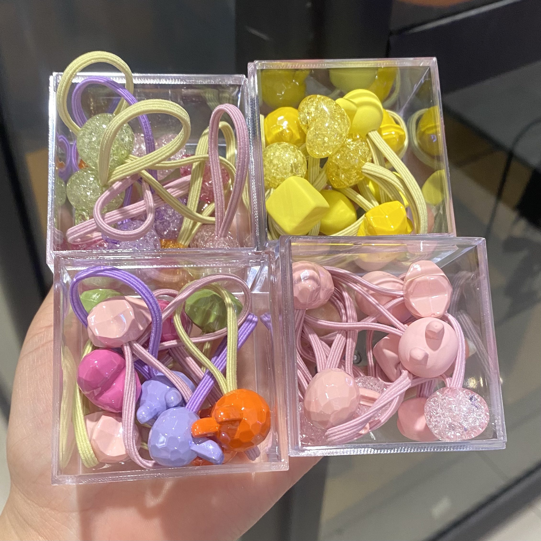 扎头发绳女宝宝盒装橡皮筋小圈彩色可爱发饰不伤发皮套儿童发圈,饰品/流行首饰/时尚饰品新,发饰,淘宝优惠券,粉丝福利购,淘宝优惠卷