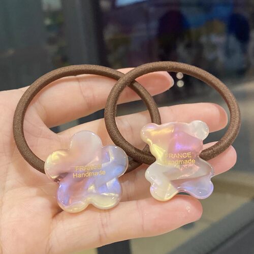 东大门高级感高弹力皮套扎头发绳