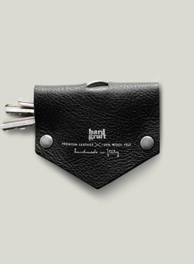 英国潮牌 Hard Graft 经典款 钥匙包 简洁钥匙收纳包