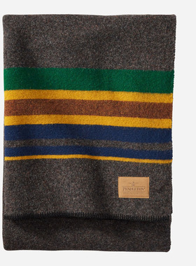 美国制造 家族经典传承品牌Pendleton 羊毛毯 休闲盖毯 露营毯子