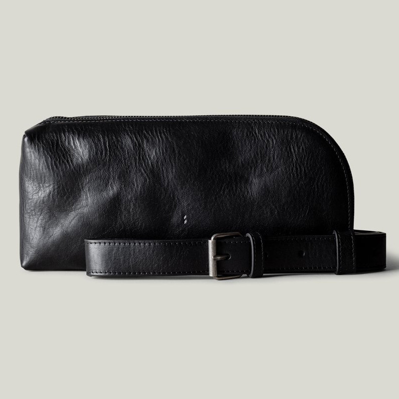 英国手工真皮日常便携斜挎包