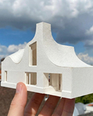 3D打印建筑模型室内景观城市规划沙盘手办样品定制产品工业设计