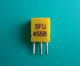 陶瓷晶振SFU455B 455K用于遥控器上收音机专用滤波器三脚 465B