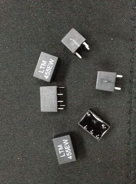 陶瓷滤波器通讯机用LTM455EW CFWM455EW 直插5脚 2+3 5P 455KHZ
