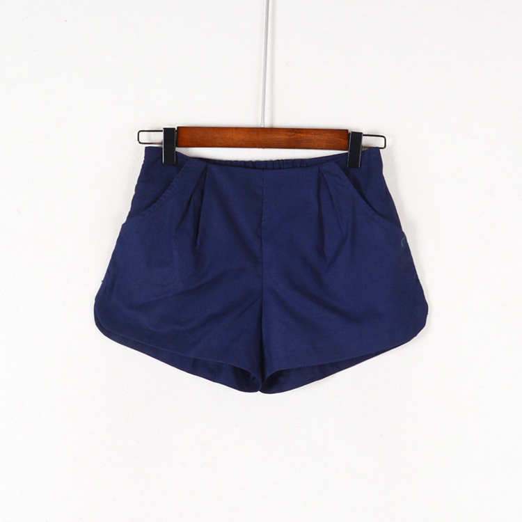 夏季新品女装短裤有口袋松紧腰拉链2019休闲裤子流行纯色百搭热裤在类目 女装/女士精品, 裤子, 休闲裤中 - 来自Buy2taobao.com提供专业的淘宝代购服务