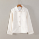 单排扣韩版 冬季 纯色宽松翻领长袖 女装 口袋上衣服外套百搭潮流 新款