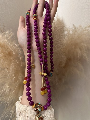 项链垮链尼泊尔项链背链