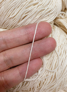 包邮全棉刺子绣线手工刺绣钩花钩杯垫桌垫台布全棉棉线可植物染