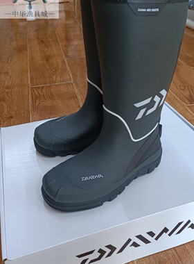 垂钓矶钓鞋靴子DAIWA达亿瓦NB-3305船钓防滑耐磨鞋底高筒靴钓鱼鞋