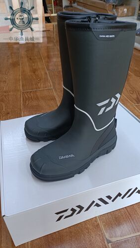 垂钓矶钓鞋靴子DAIWA达亿瓦NB-3305船钓防滑耐磨鞋底高筒靴钓鱼鞋