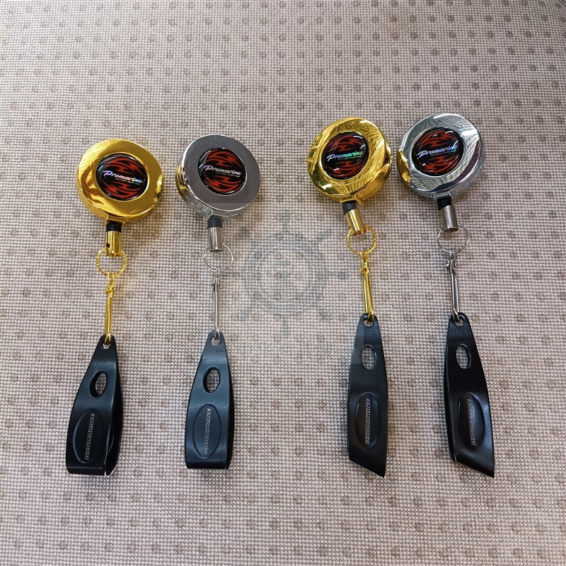 拉扣子线剪PRO MARINE鱼线剪ACM-006 007矶钓子线夹剪刀轻量便携