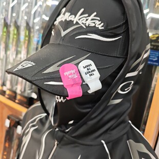 帽夹磁扣TSURIMUSHA钓武者F238帽夹粘钩器海钓矶钓个性装饰扣