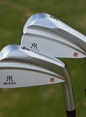 日本MIURA三浦技研KM-700高尔夫球杆刀背铁杆组软铁锻造精准稳定