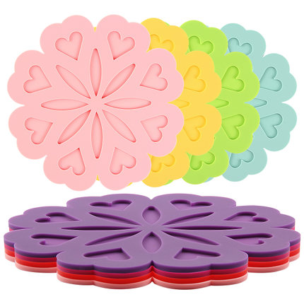 硅胶隔热垫餐桌垫锅垫杯垫防烫垫