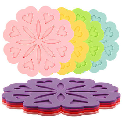 硅胶隔热垫餐桌垫锅垫杯垫防烫垫