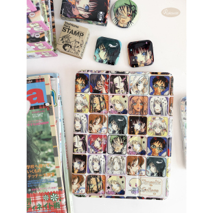 RUKAWAZxOliwa奥莉蛙联名原创天使学园亚克力可拆卸Y型笔槽适用苹果平板iPad pro保护壳