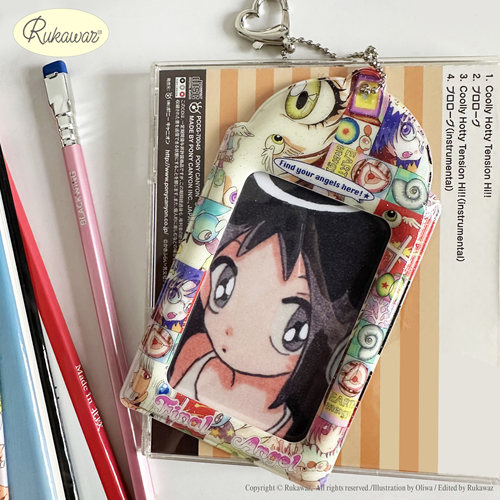 Rukawaz x Oliwa Final Angel原创追星小卡可爱复古卡套挂件