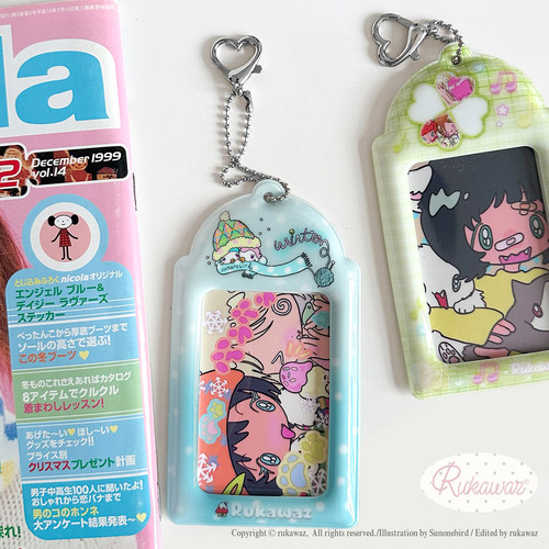 Rukawaz x 鸟鸟一 四季物语亮面原创追星小卡可爱复古卡套挂件