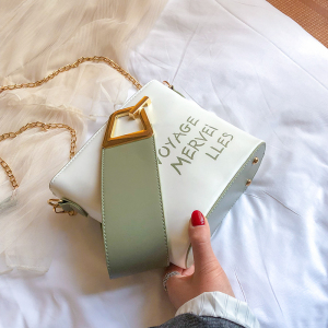 高级感洋气质感百搭链条单肩斜挎包