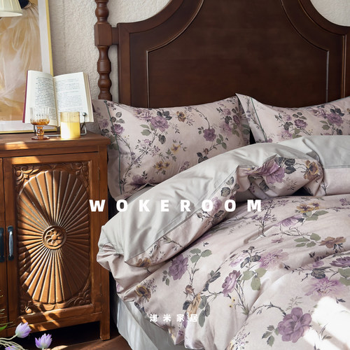 铂金加厚纯棉四件套双人床品