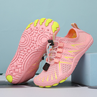 室内儿童跳绳鞋男女童专用赤足鞋软底跑步鞋轻便减震小学生运动鞋