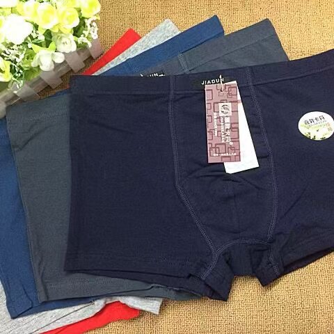 纯棉男平脚裤内裤男款男生四角裤