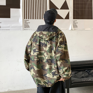 港风两面服男士迷彩外套双面系外套DSA012-jk902-p80图片