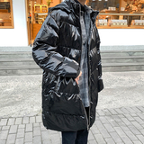 港风大码男士大码日系男棉衣黑色亮面dsa012m15p135，男装棉衣，星座415A（原A012）