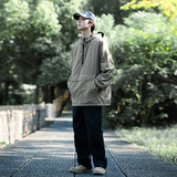 双面灰黑男士夹克外套上衣工装套头连帽复古秋季dsa012jk1001p80，男装夹克，星座415A（原A012）