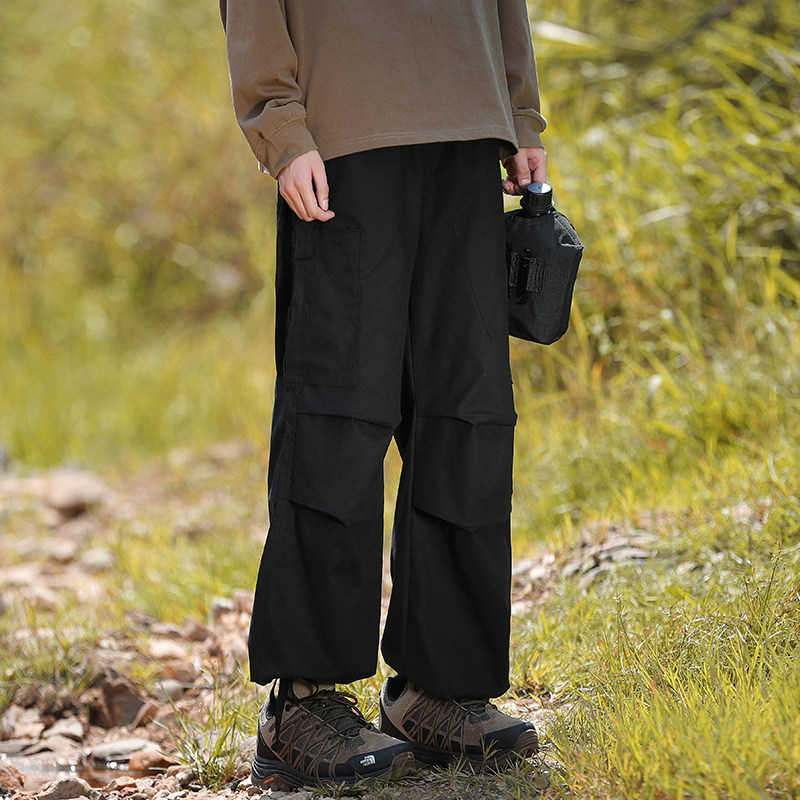 黑色秋季男士休闲裤工装纯棉纯棉潮流薄款dsa012ck013p75，男装工装外套，星座415A（原A012）