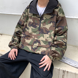 港风双面男士迷彩外套双面系外套DSA012-jk902-p80图片