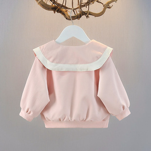 2026春季新款女宝宝洋气小童春装上衣女童休闲儿童外套女孩外出服