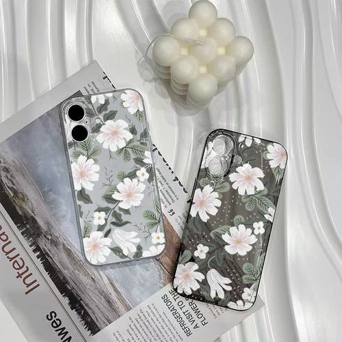 气质兰花16pro苹果手机壳iphone17适用14透明15promax13软套